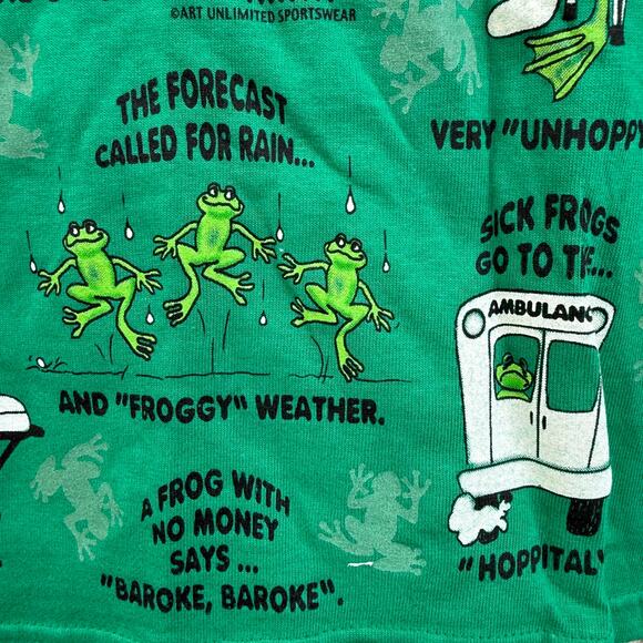 Kids Anvil short sleeve frog tee shirt size XS NWT - Picture 7 of 7